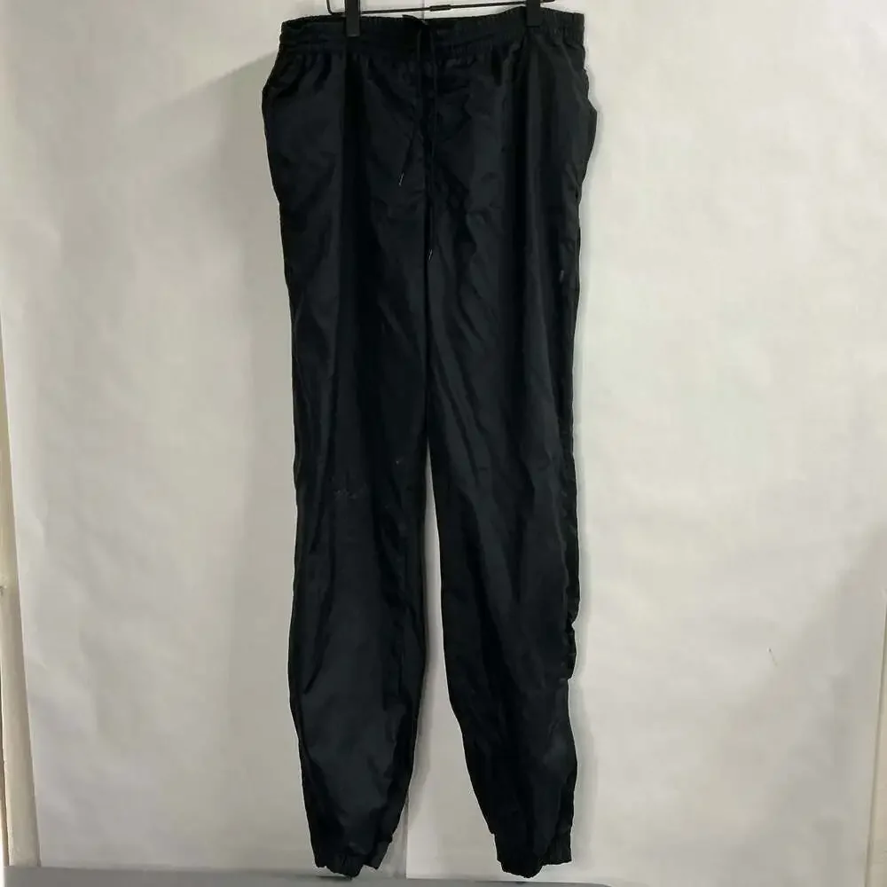 Vintage 90’s USA Olympic Team Nylon Track Pants Black